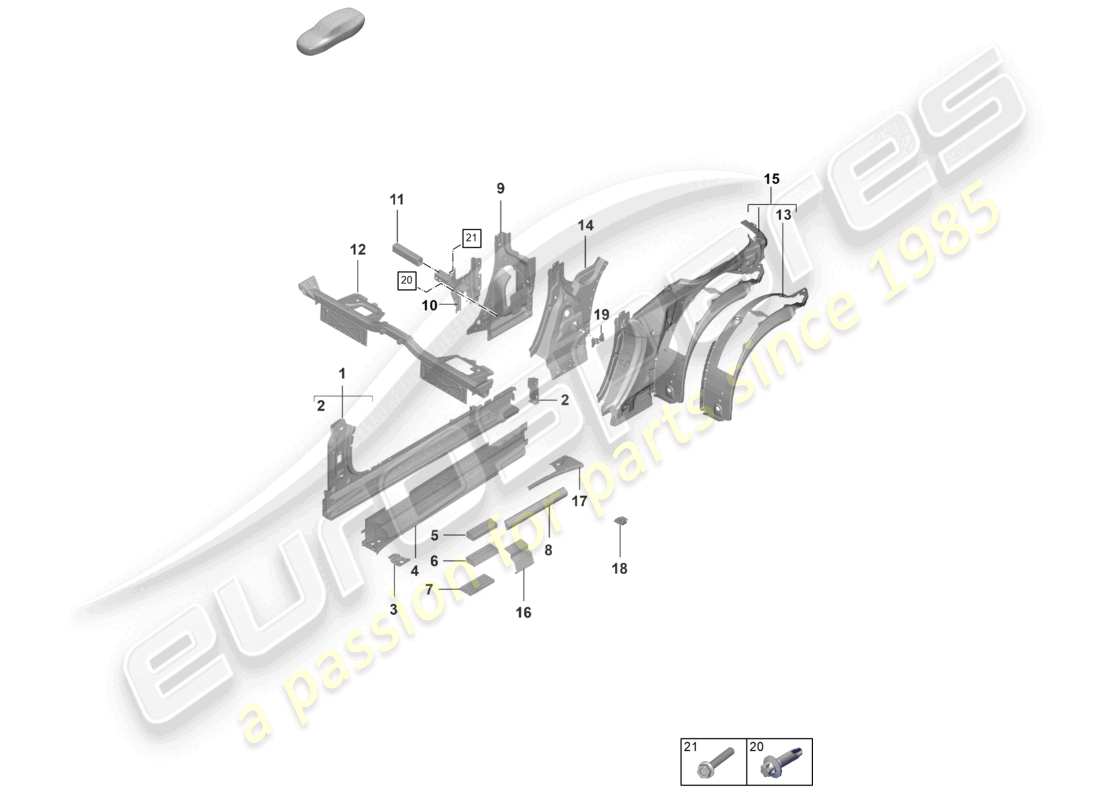 part diagram containing part number 992810837bygrv