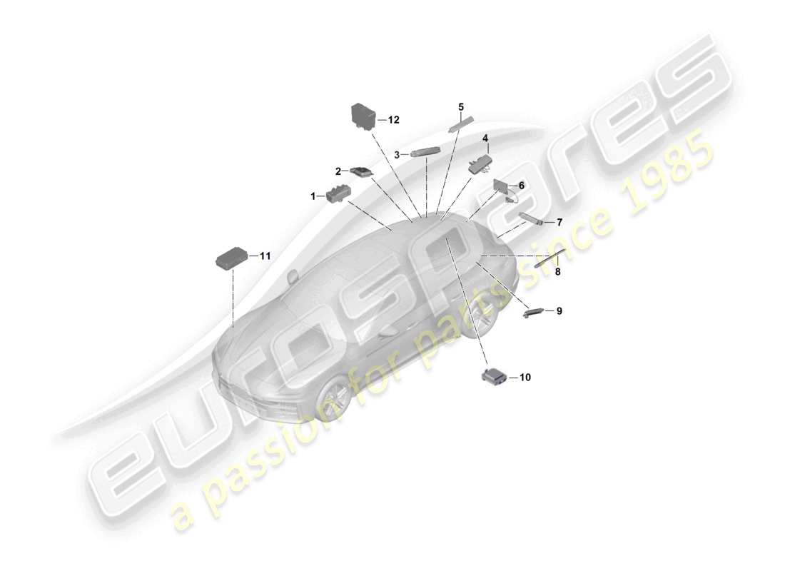 part diagram containing part number 971035225g