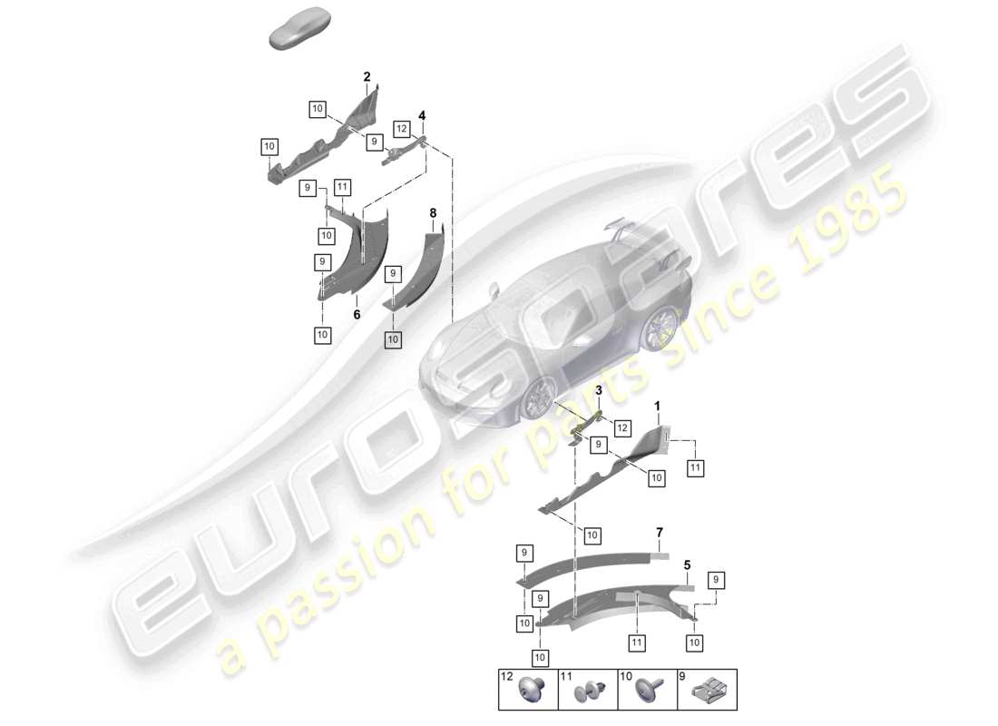 part diagram containing part number 9a700769800