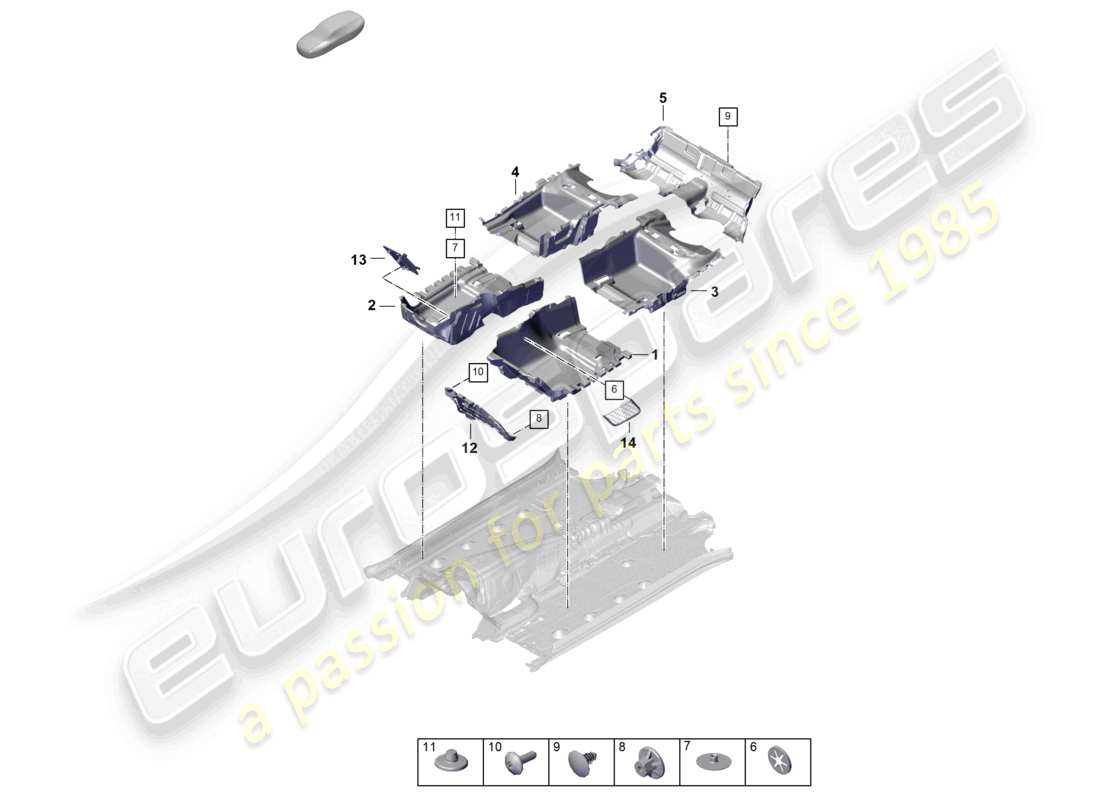 part diagram containing part number 9a7864778001e0