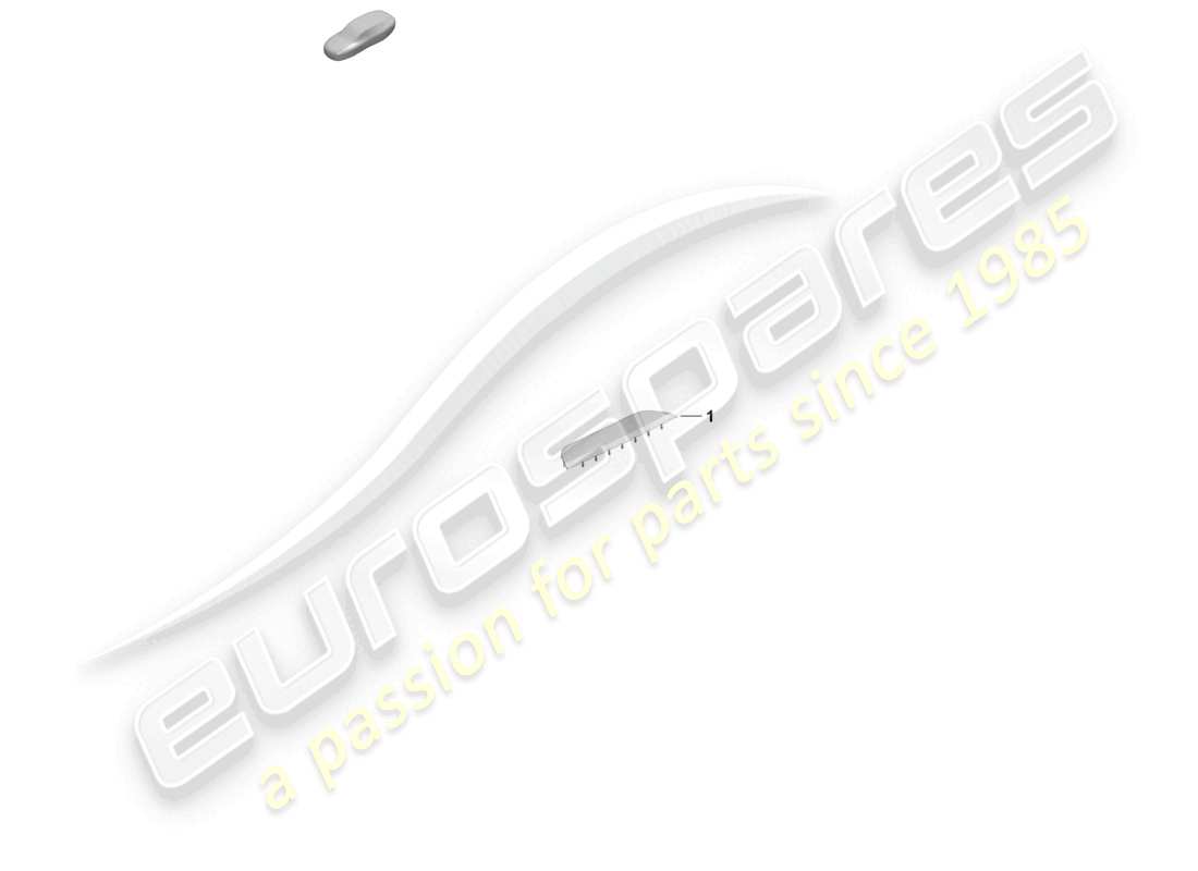 porsche 2026 (taycan 9j1-2) sill trim strip rear part diagram