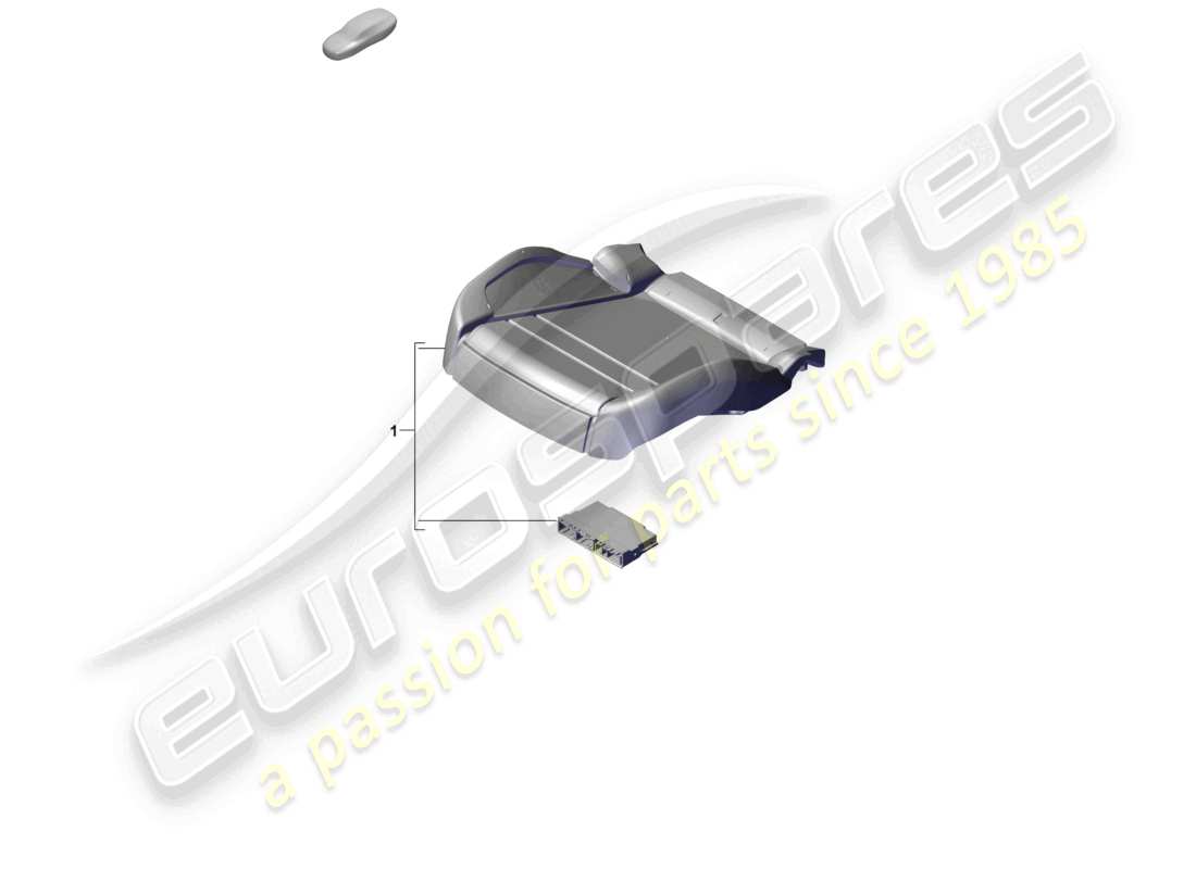 porsche 2024 (cayenne e3 pa) repair set for seat occupied sensor only for: usa canada part diagram