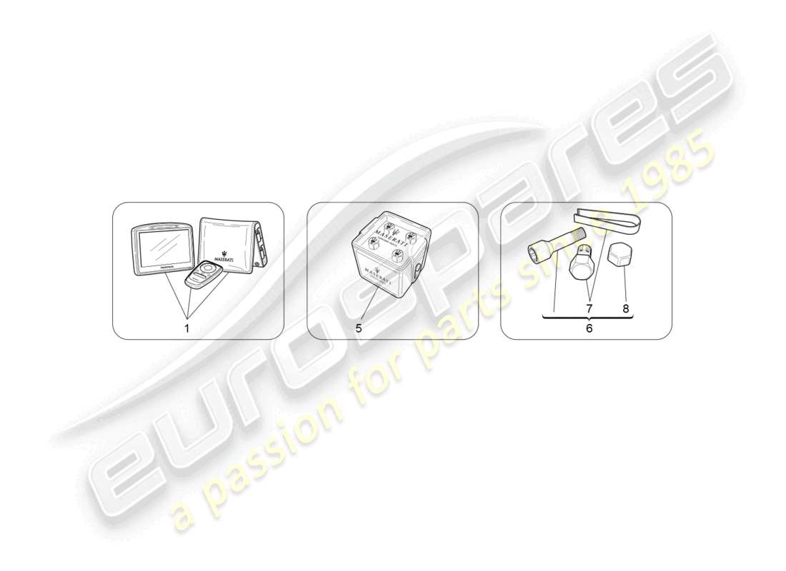 maserati granturismo mc stradale (2011) after market accessories part diagram