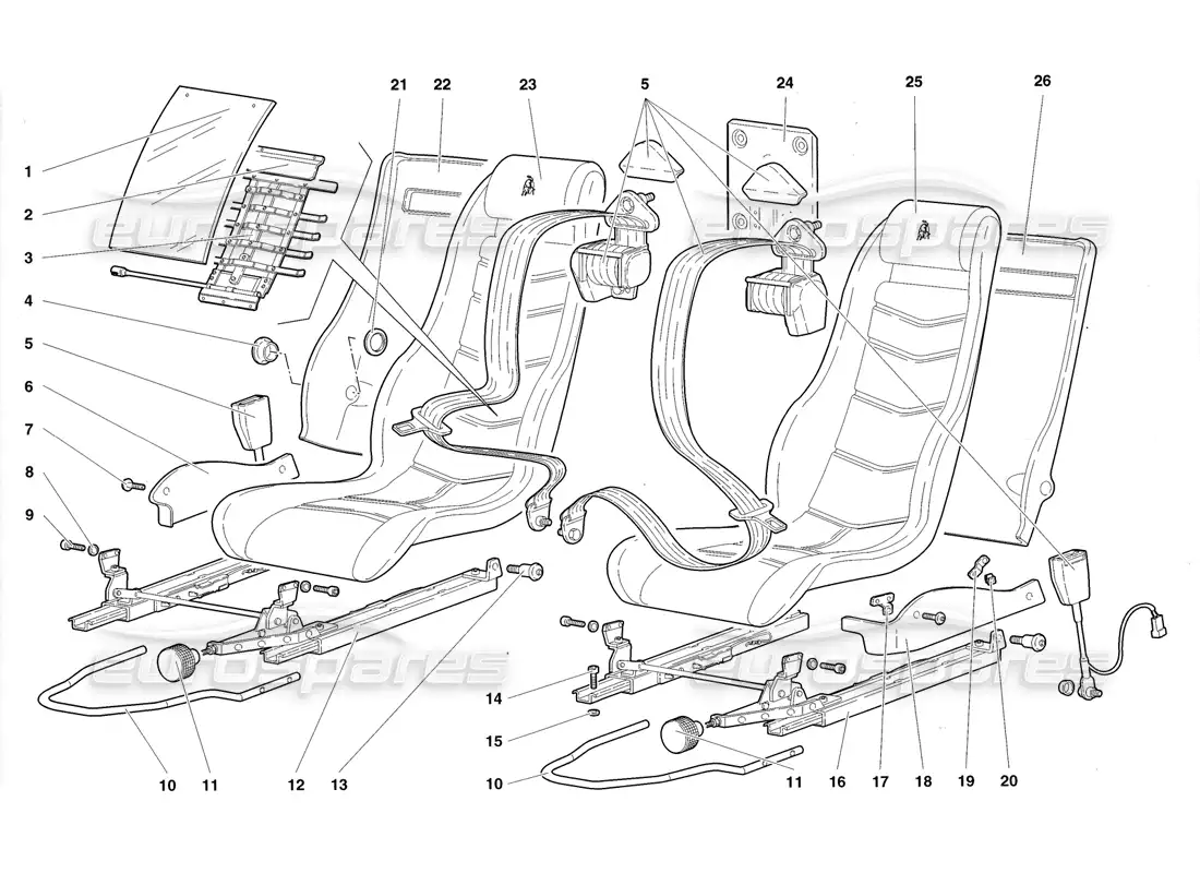 part diagram containing part number 0097001596