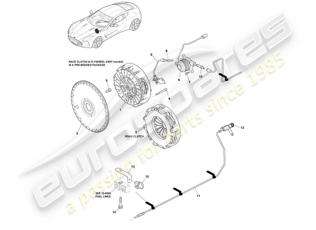 part diagram containing part number ay93-6375-ba