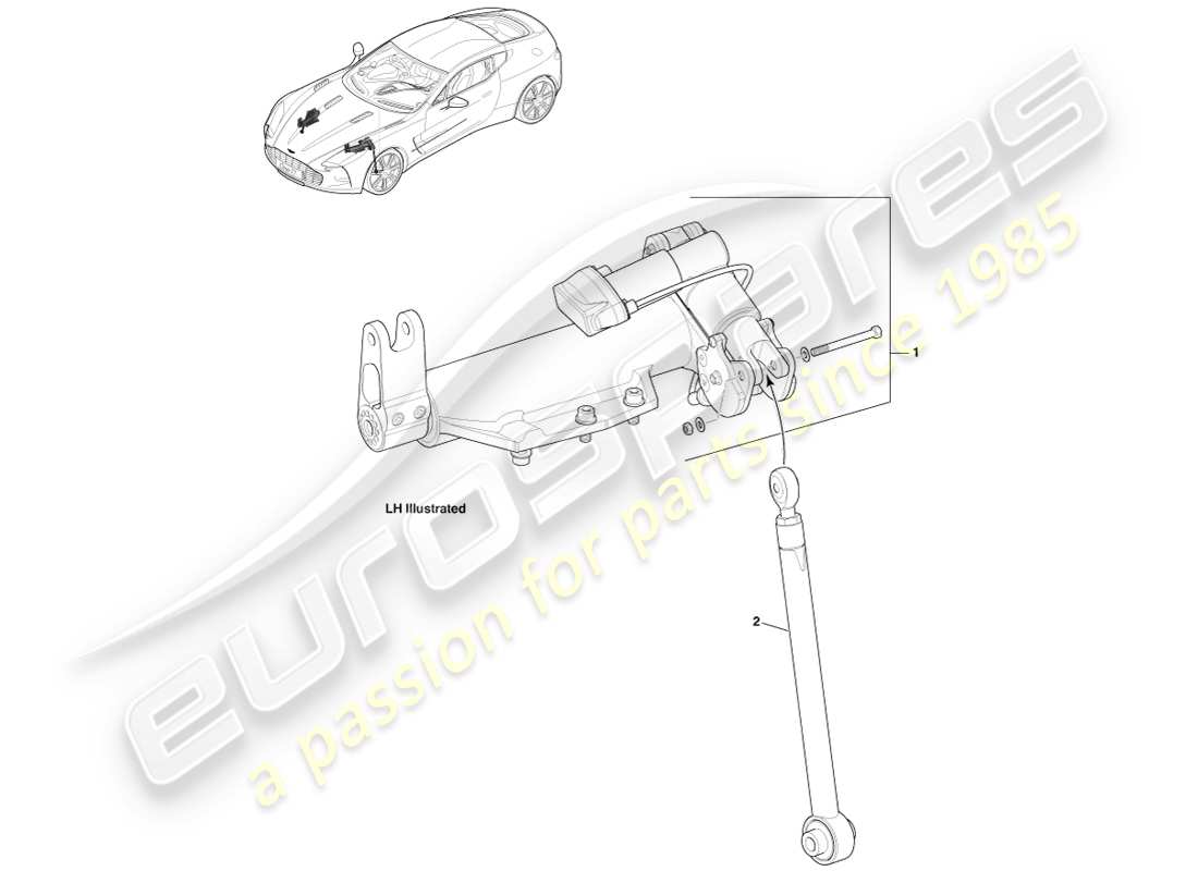 part diagram containing part number ay93-11-10095