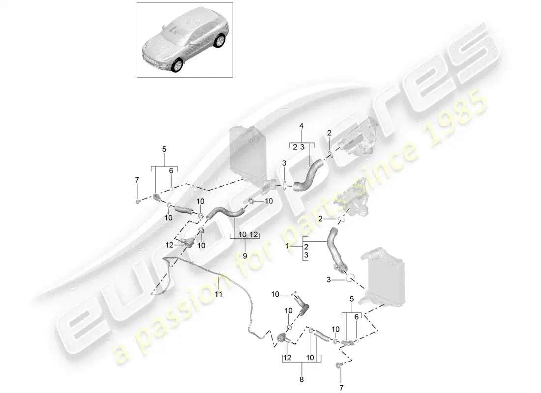 porsche 2014 (macan) for vehicles with charge part diagram