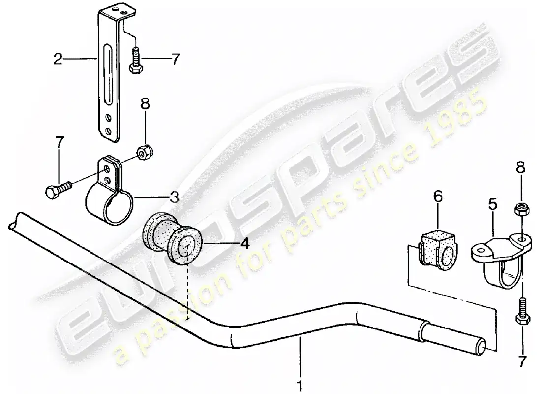 porsche 1983 (924) stabilizer - f 92-cn402 198>> - f 92-cn402 198>> - f 92-cn450 832>> - f 93-cn100 306>> - f 93-cn100 306>> - f 93-cn150 332>> parts diagram