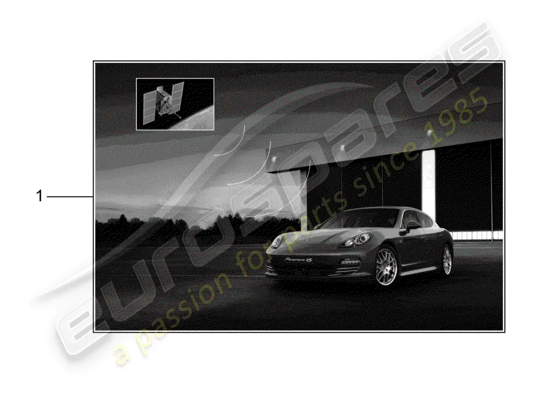porsche 2014 (tequipment panamera) porsche parts diagram