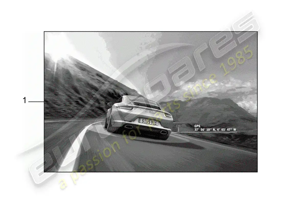 porsche 2013 (tequipment 98x/99x) porsche parts diagram