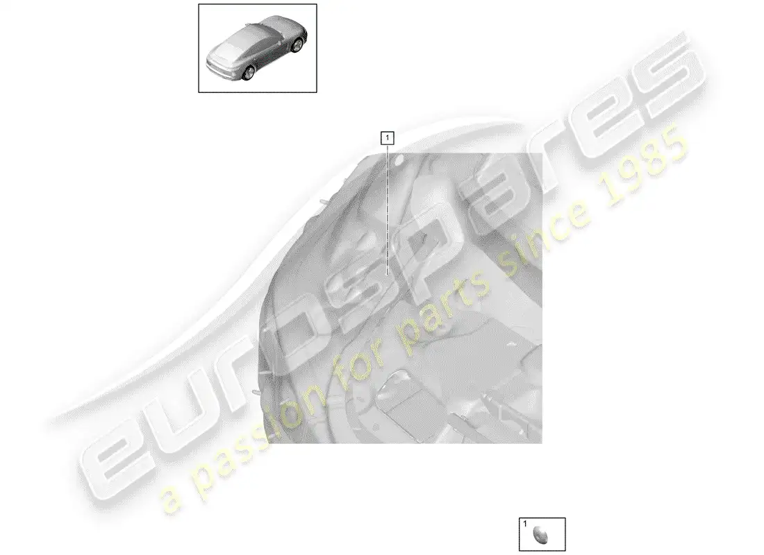 porsche 2017 (panamera 971-1) plug part diagram
