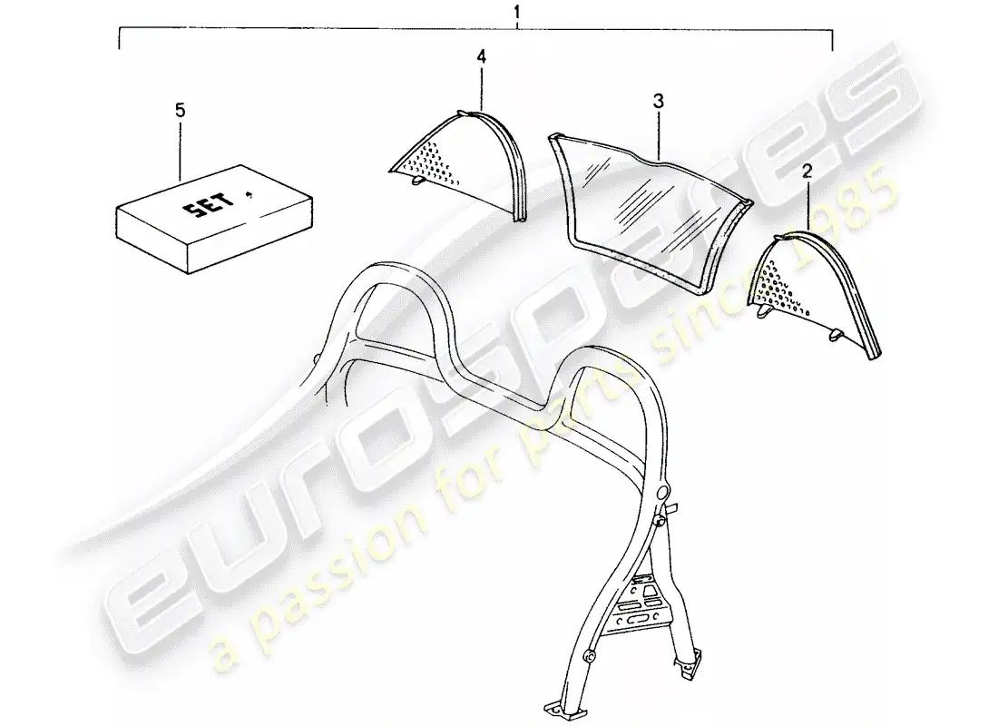 porsche 2008 (tequipment) installation kit parts diagram