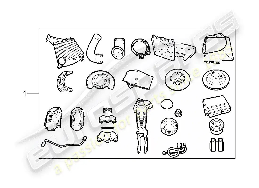 porsche 2015 (tequipment cayenne) engine parts diagram