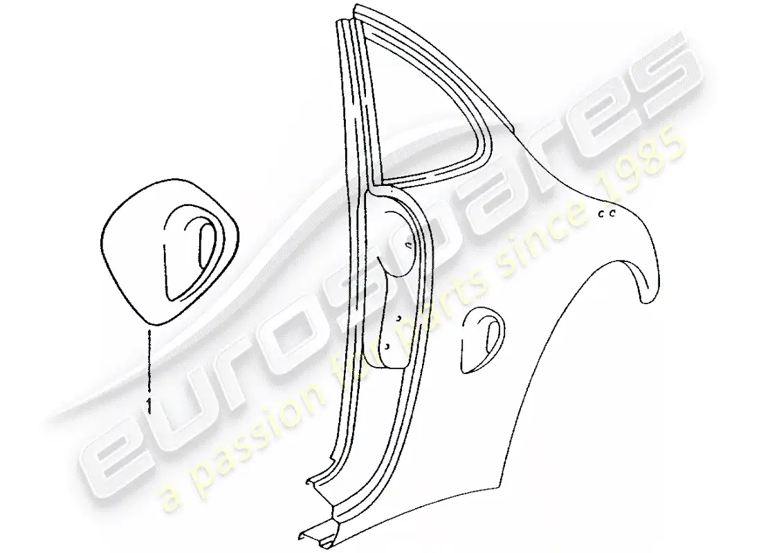 porsche 2006 (tequipment) air duct parts diagram