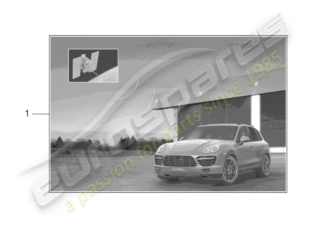 porsche 2009 (tequipment cayenne) porsche parts diagram