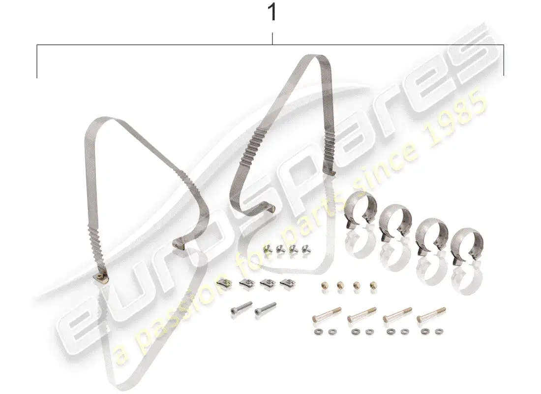 porsche 1995 (993) maintenance set - repair kit - gasket set parts diagram