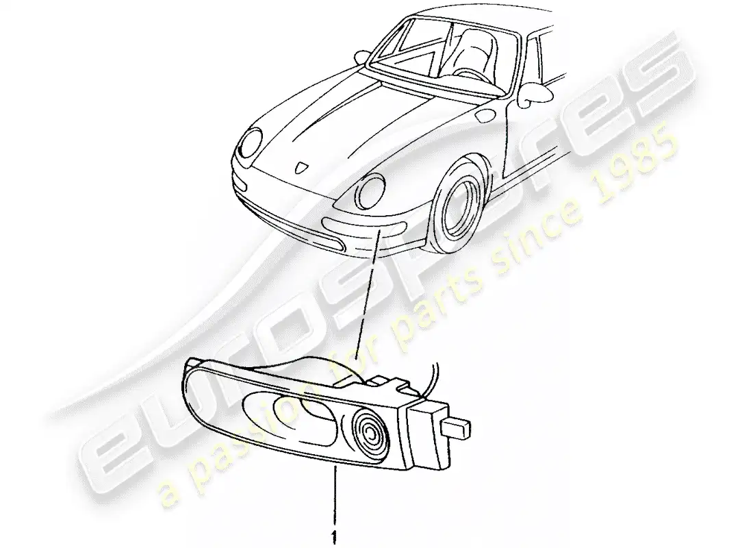porsche 2006 (tequipment) cooling air system parts diagram
