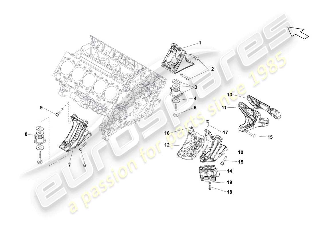 lamborghini lp550-2 spyder (2011) securing parts for engine parts diagram