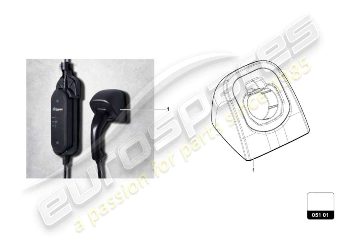lamborghini revuelto coupe (accessories) charging socket parts diagram
