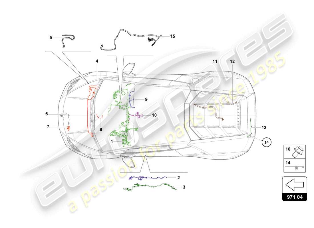 lamborghini tecnica (2023) wiring part diagram