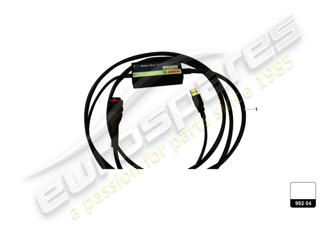 lamborghini 2018 (super trofeo evo) msa box kit part diagram