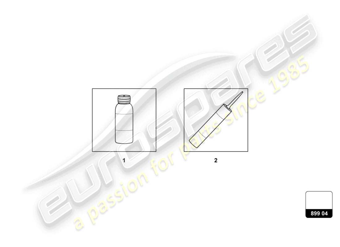 lamborghini urus (2019) maintenance part diagram