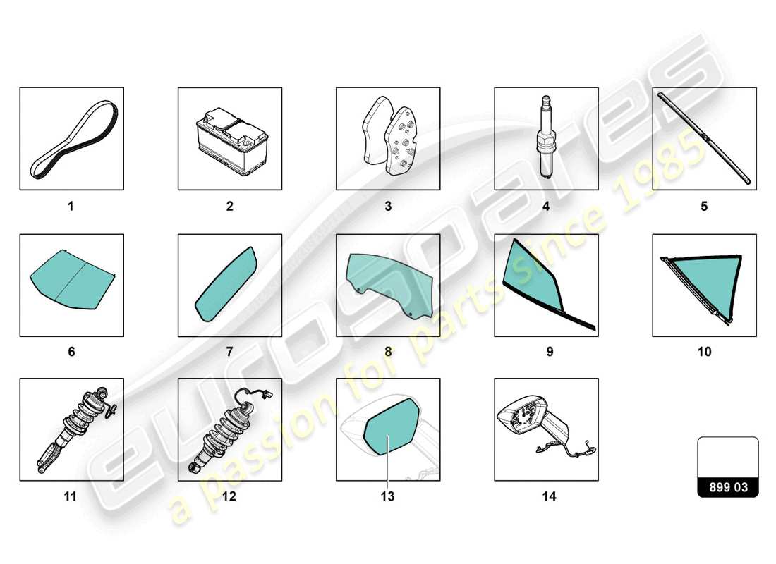 lamborghini tecnica (2023) for pick-up part diagram