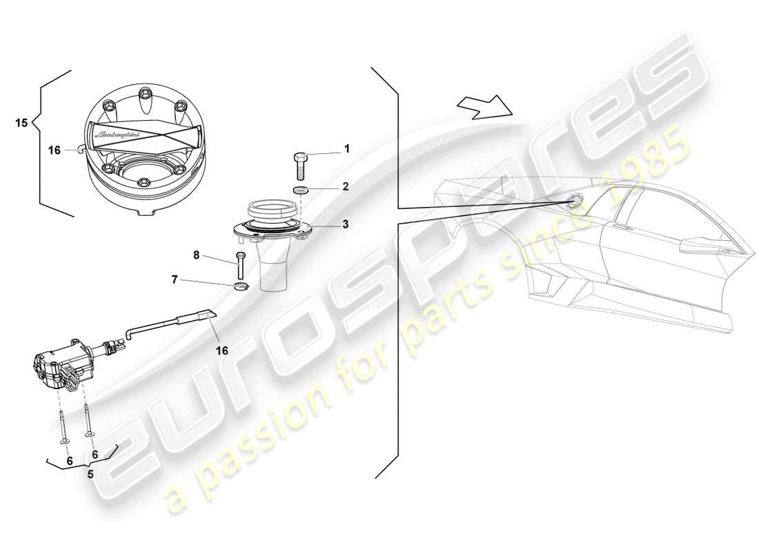 part diagram containing part number wht003095