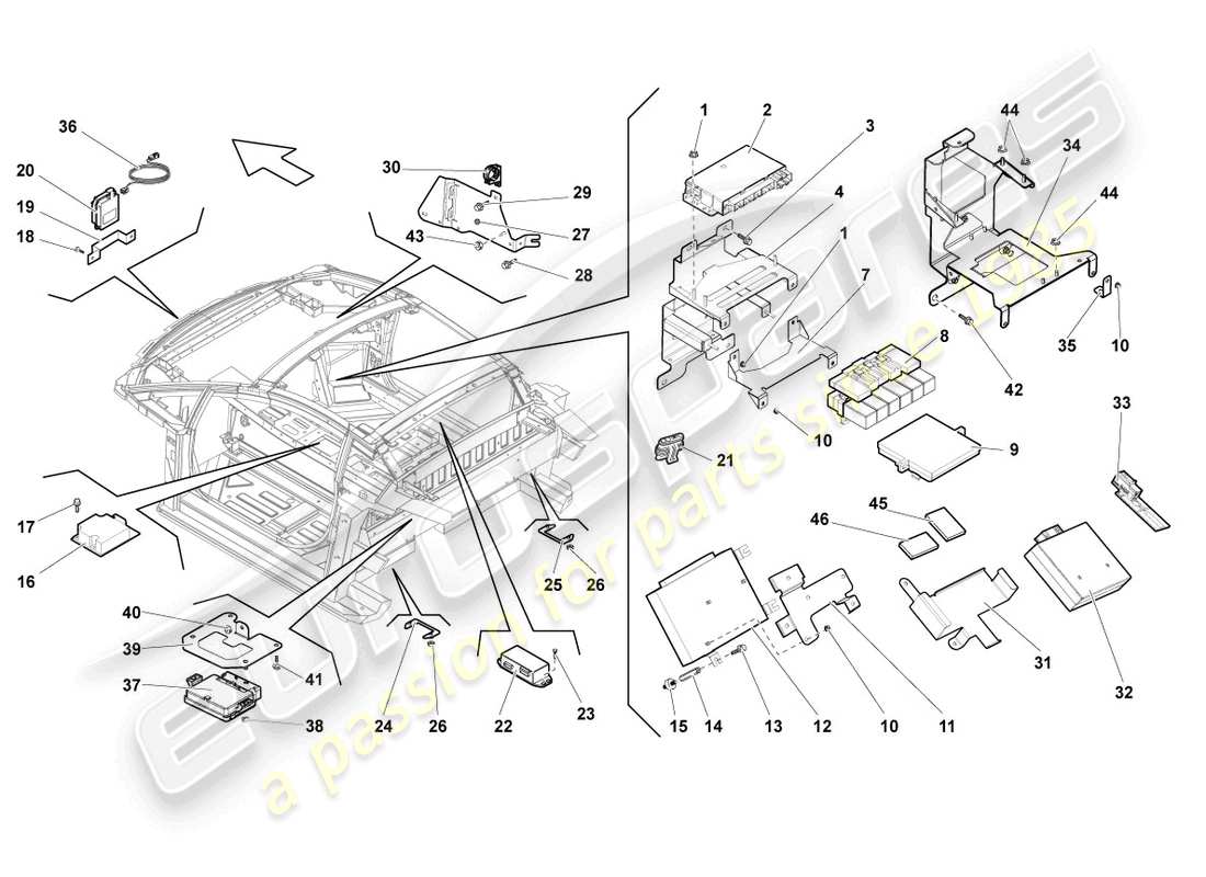 part diagram containing part number 400971107