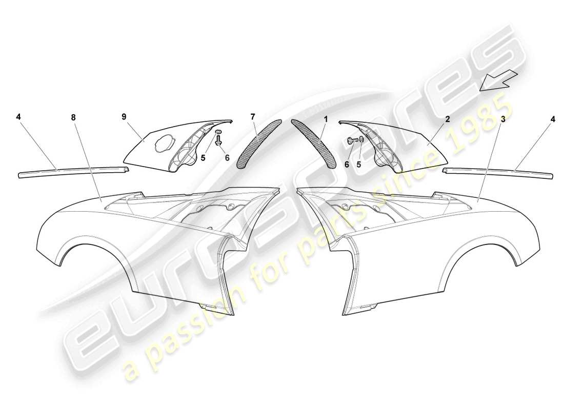 part diagram containing part number 429821018