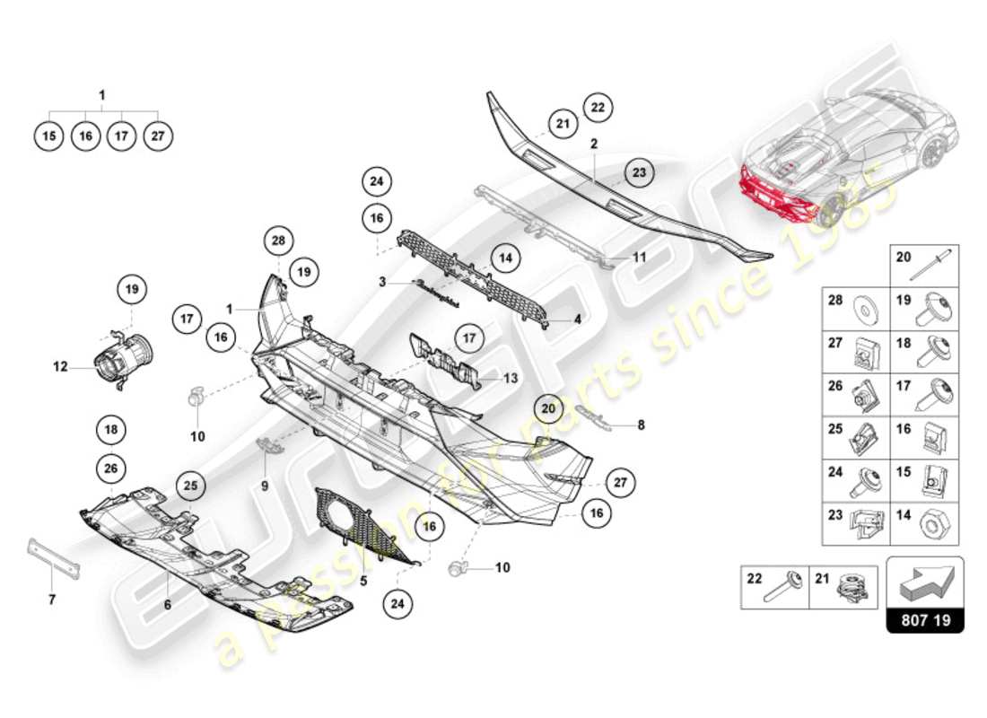 part diagram containing part number 4t0807497aggru