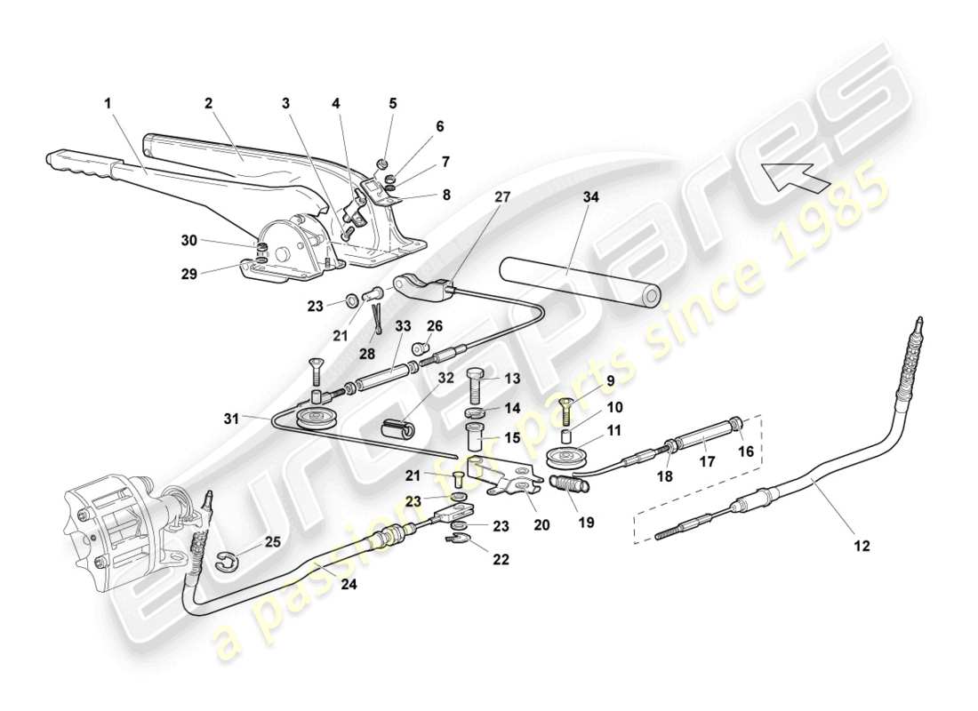 part diagram containing part number 410711340