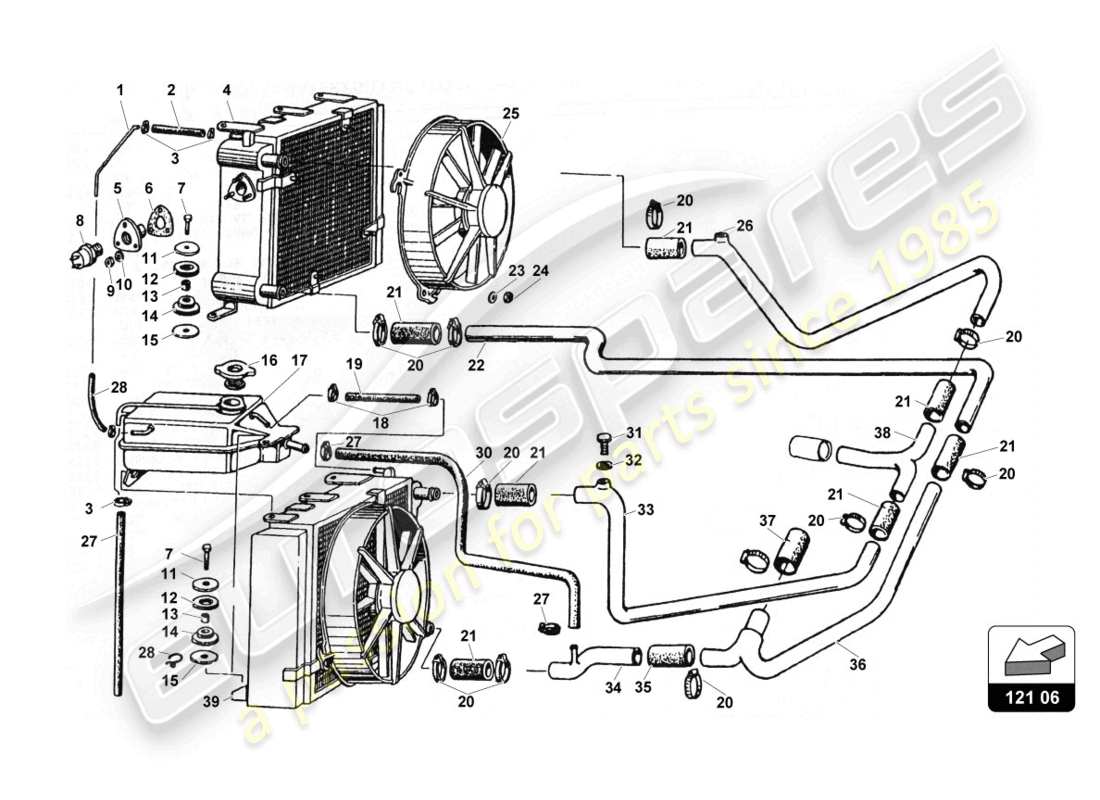part diagram containing part number 001728737