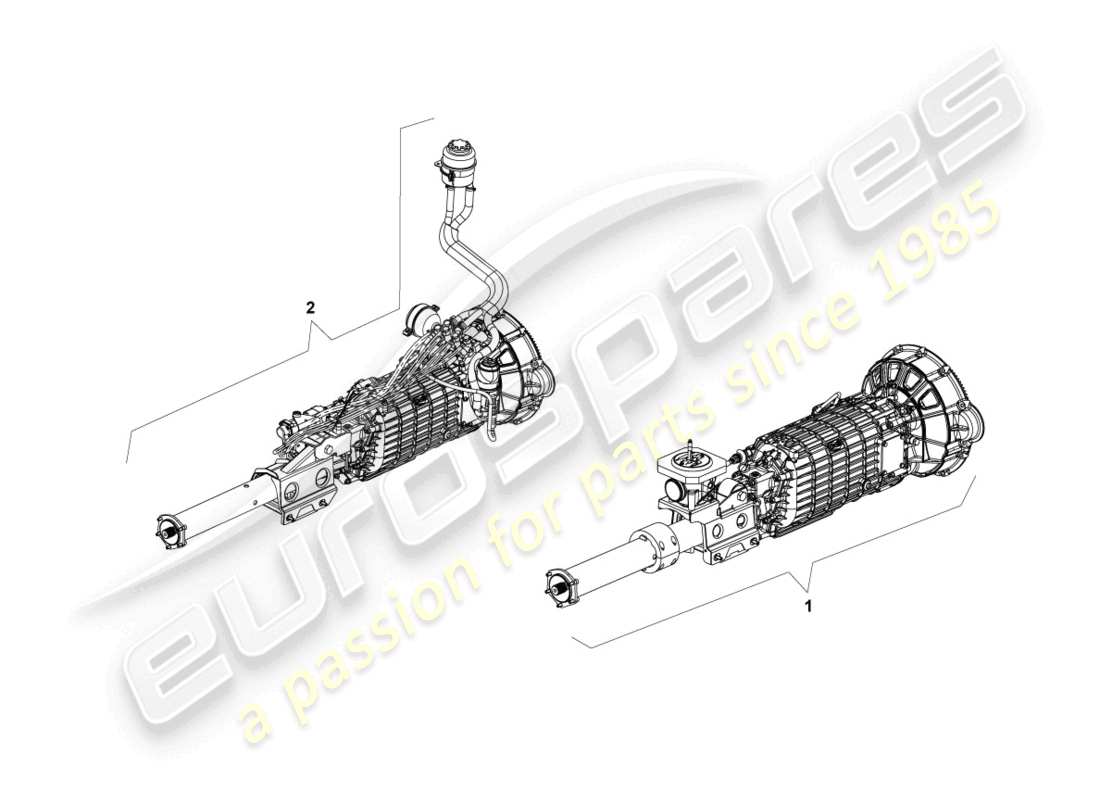 a part diagram from the lamborghini lp640 coupe (2009) parts catalogue