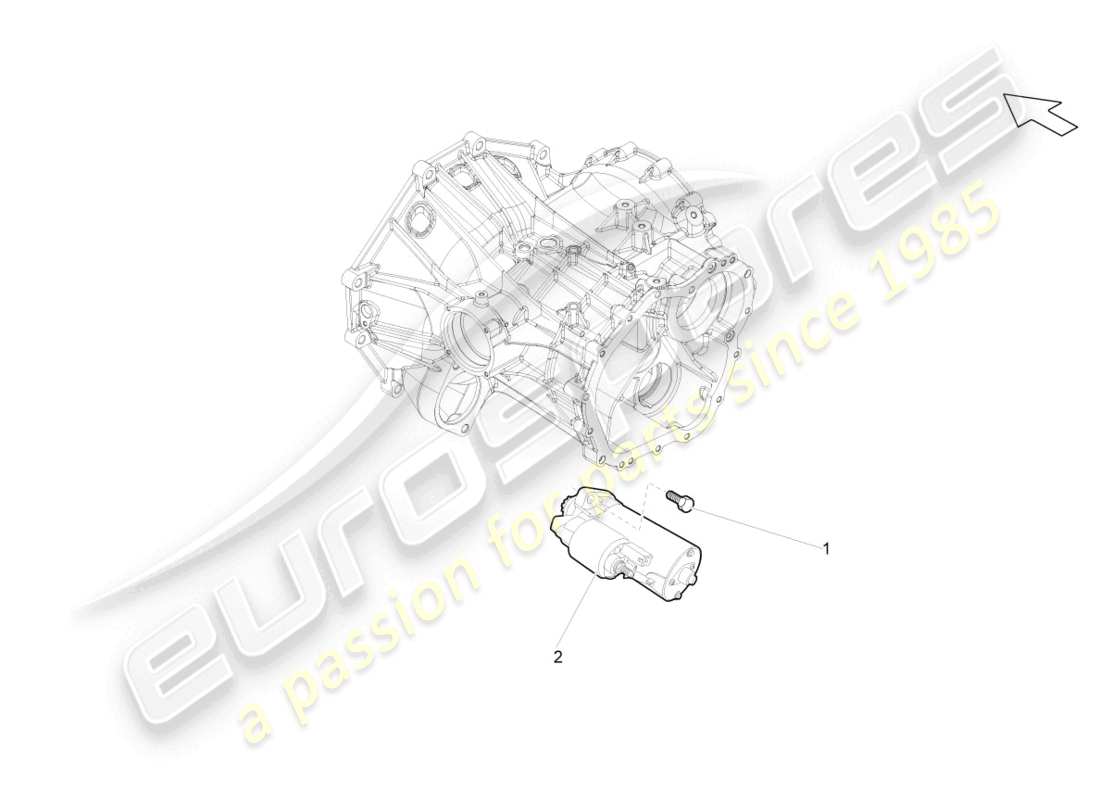 lamborghini lp560-4 spider (2012) starter part diagram