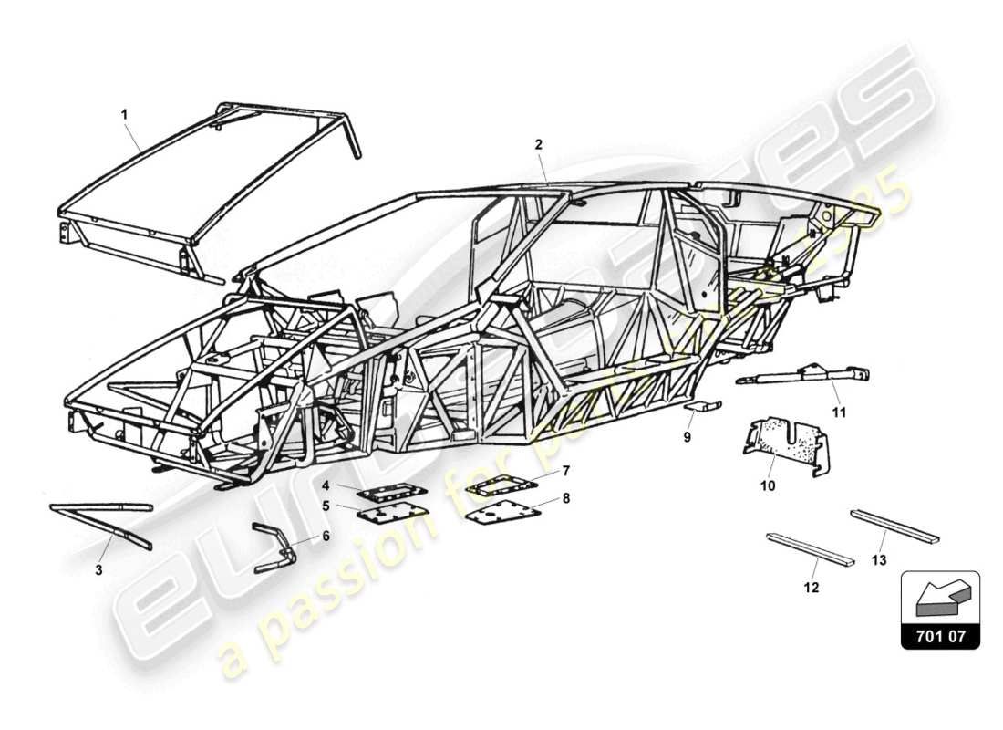 part diagram containing part number 004112712