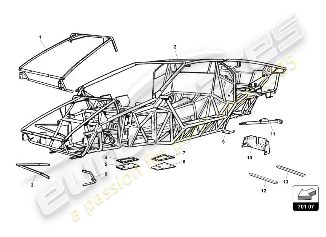 part diagram containing part number 004111579