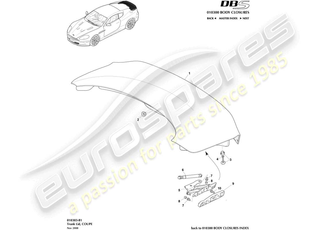 part diagram containing part number 4g43-64-10057
