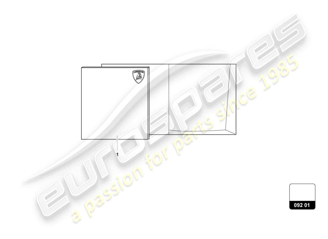 lamborghini urus s (accessories) cleaning agent set parts diagram