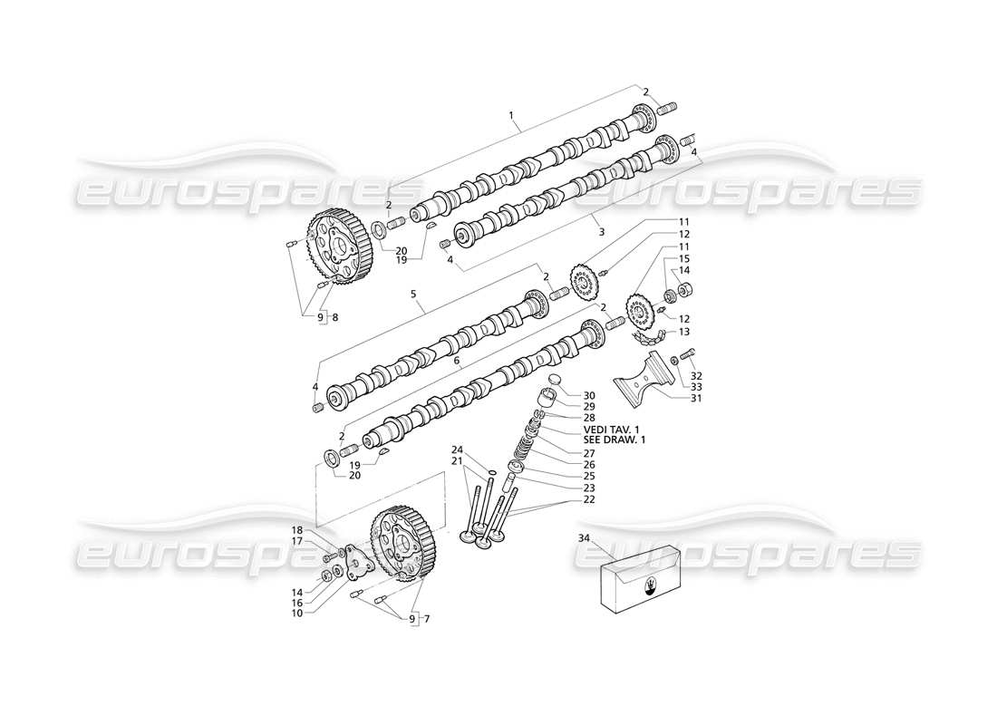 MASERATI QTP V8 EVOLUZIONE TIMING PART DIAGRAM maserati qtp v8 evoluzione timing part diagram