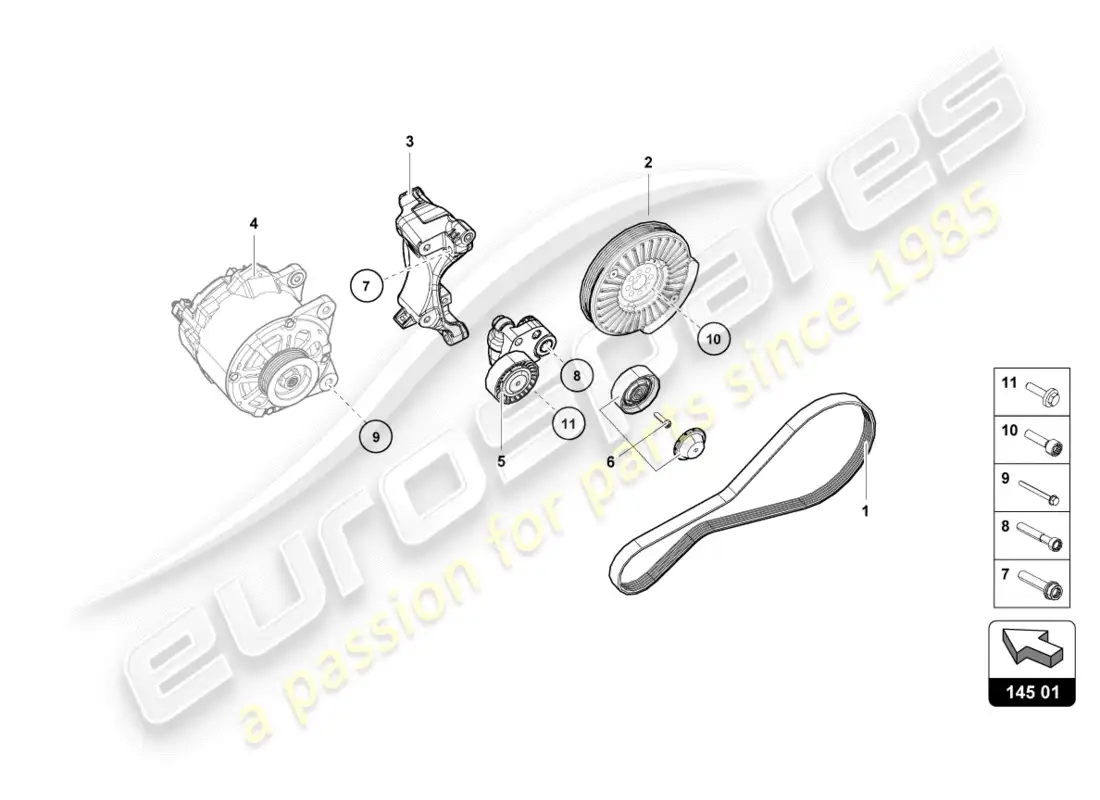 lamborghini lp600-4 zhong coupe (2016) individual parts for 3 parts diagram