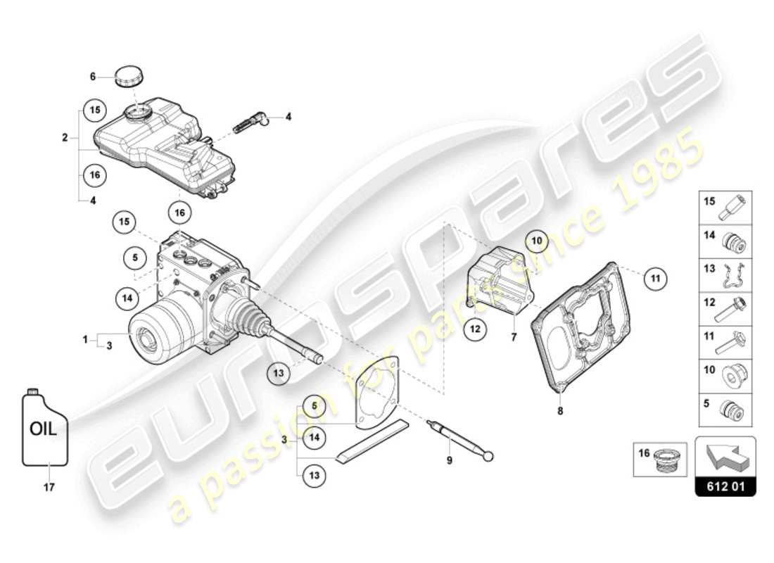 part diagram containing part number 47b612301b