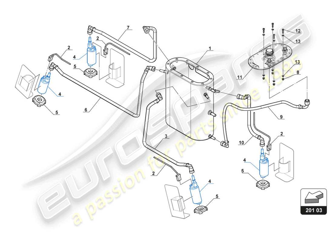 part diagram containing part number 4sa201386e