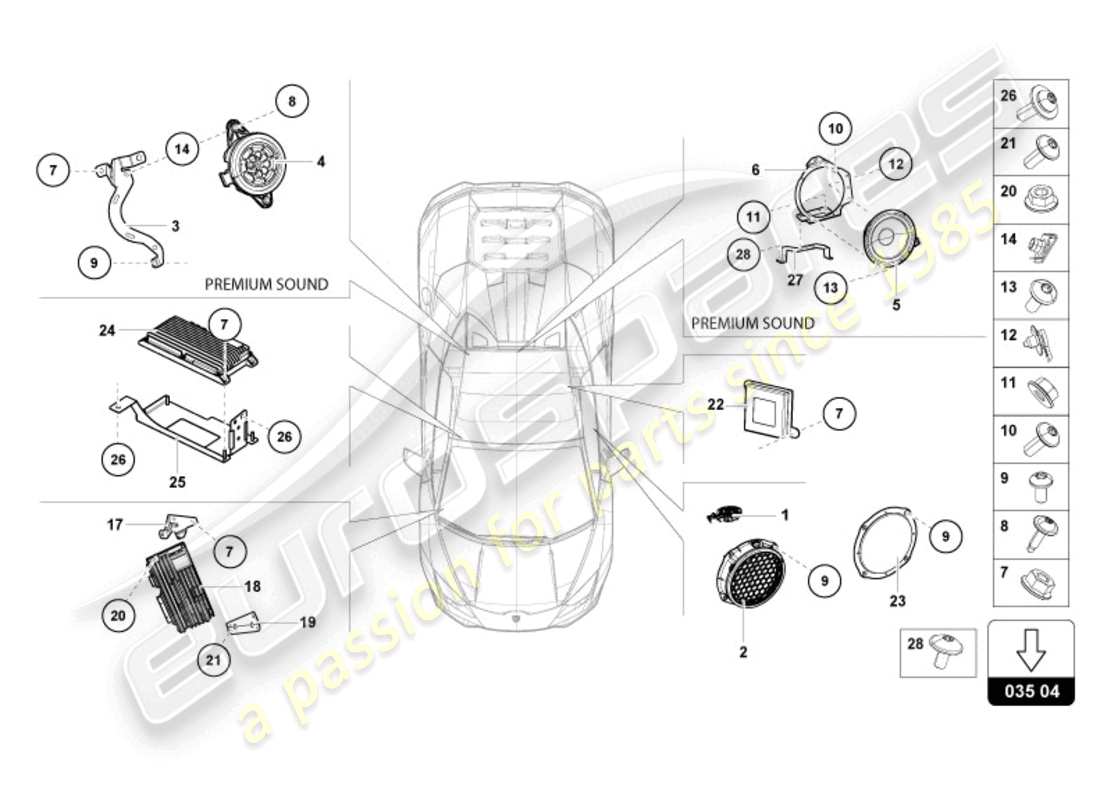 part diagram containing part number 4t7035927
