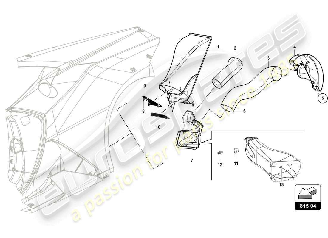 part diagram containing part number 4ta117335a