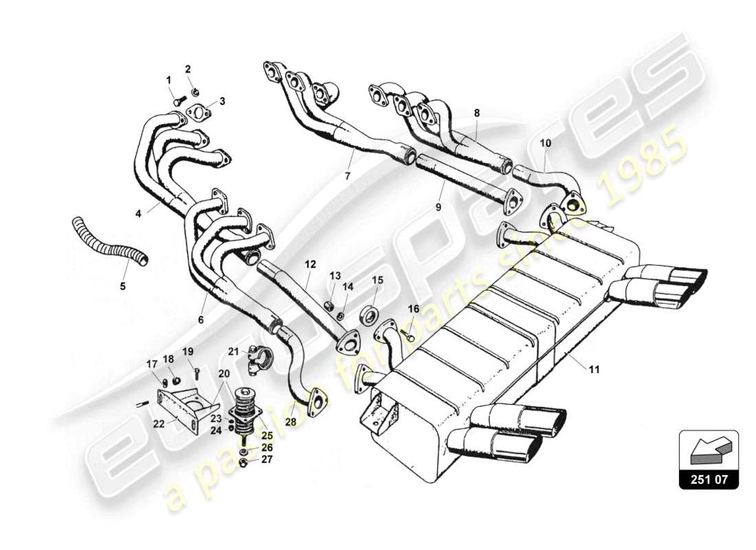 part diagram containing part number 004428340