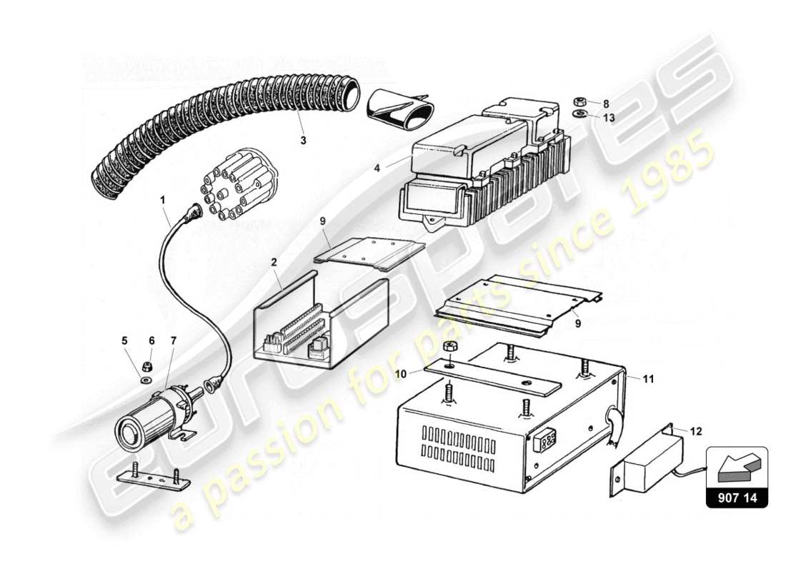 part diagram containing part number 001628658