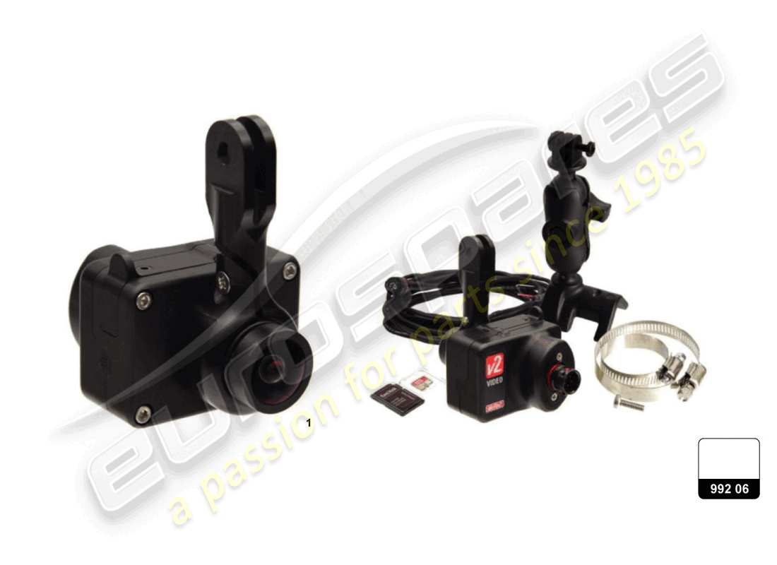 a part diagram from the lamborghini huracan squadra corse parts catalogue