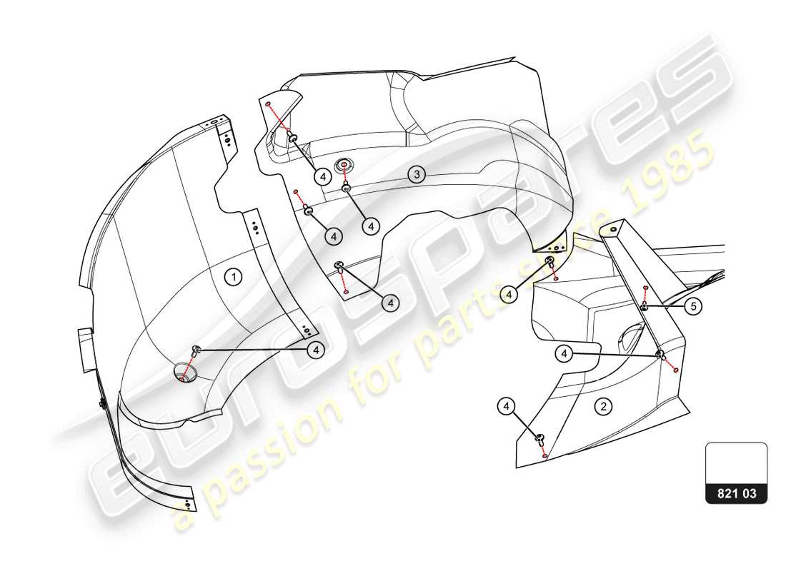 part diagram containing part number n90780901