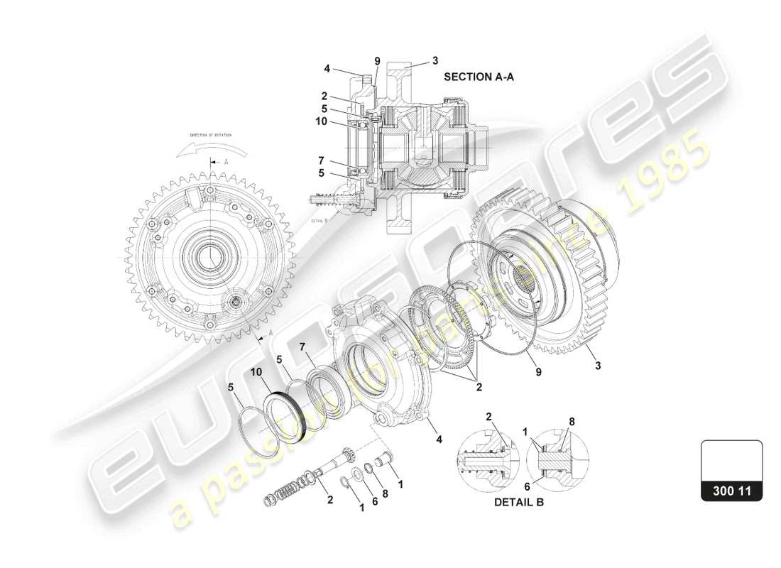 part diagram containing part number 4ta398140q